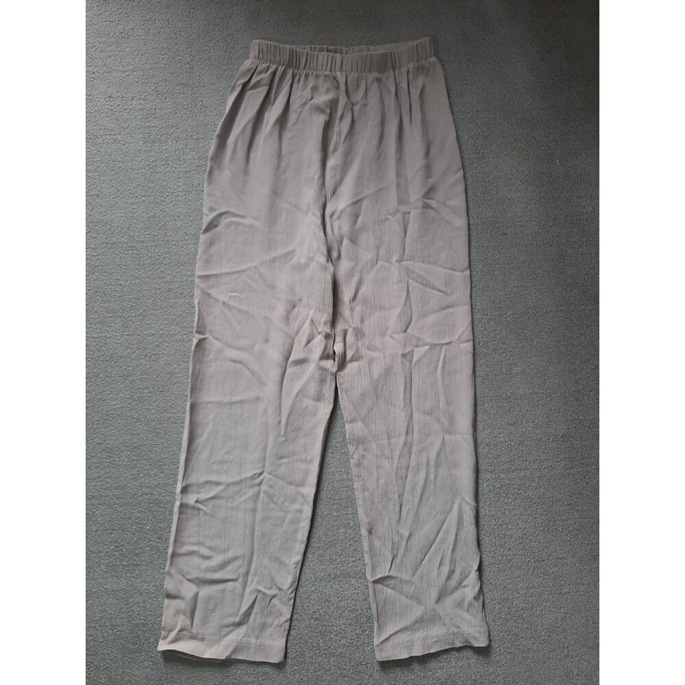 Jeffrey Craig Pants Womens Medium M Beige Stretch Vintage